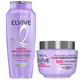 Champú y Mascarilla Elvive Hidra Hialurónico 400ml