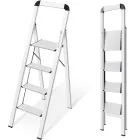 Escalera Plegable de Aluminio 4 Peldaños KINGRACK