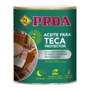 Aceite PROA para Teca: Renueva y protege tus muebles