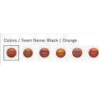 Wilson Evolution: Balón con letras de colores