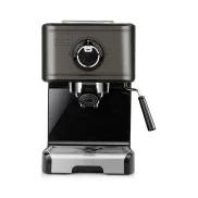 Cafetera de acero inoxidable 1200W Black&Decker