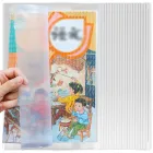 Fundas Transparentes para Libros - 20 Piezas Ajustables