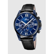 Reloj LOTUS para hombre Chrono piel negra 189231