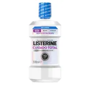 Enjuague Bucal Sin Alcohol Listerine Cuidado Total 500ml