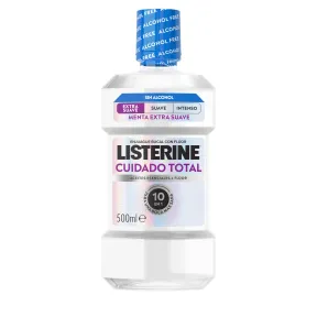 Enjuague Bucal Sin Alcohol Listerine Cuidado Total 500ml