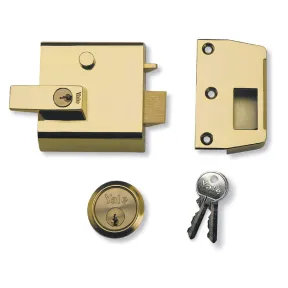 Cerrojo de Doble Bloqueo YALE con Respaldo de 40 mm