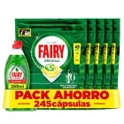 Fairy 245 cápsulas Máquina + 350ml Lavavajillas Mano