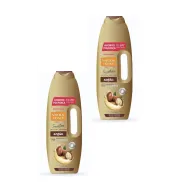 Gel de Ducha Natural con Argán y Miel - 2 x 1350 ml