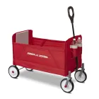 Vagón Plegable Rojo Radio Flyer para Jardín y Carga Infantil