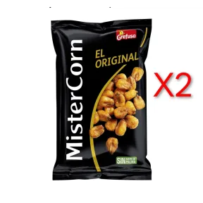 Bolsa 160 g de maíz frito barbacoa MisterCorn