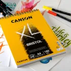 Álbum Espiral Canson A4 XL Bristol 180g 50H Blanco