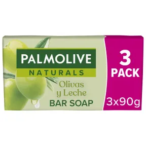 Jabón Naturals PALMOLIVE (Pack de 3 Unidades)