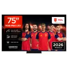 TCL 75" 4K Smart TV HDR 2000 nits, Dolby Vision y Atmos