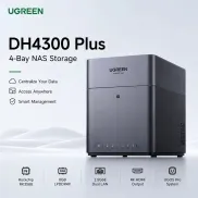 NAS UGREEN DH4300 Plus 4 bahías, HDMI 4K y Doble 2,5GbE