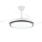 Ventilador de Techo LED 72W – Silencioso y Retráctil