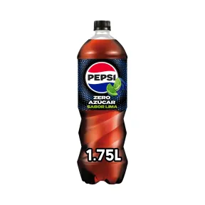 Refresco cola a la lima PEPSI ZERO 1,75 l sin azúcar