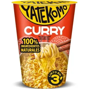 Curry 100% Natural de Yatekomo Cup