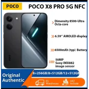 Poco X8 Pro 5G: 256 GB y 8 GB en color negro.