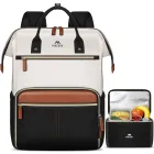 Mochila 15.6" Mujer Impermeable con Bolsa de Almuerzo Set 2Pzs