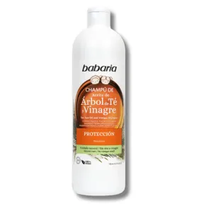 Champú Babaria Árbol de Té y Vinagre 700ml Sin Parabenos