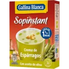 Crema Sopinstant de Espárragos con Picatostes Gallina Blanca