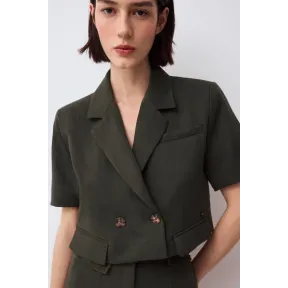 Blazer crop Pedro del Hierro - tallas S a L disponibles