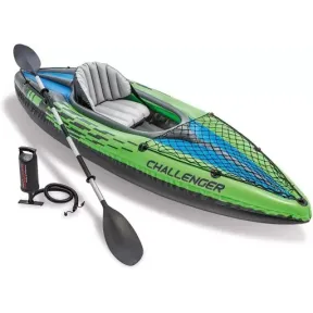 Challenge K1: Kayak Inflable Intex para aventuras acuáticas.