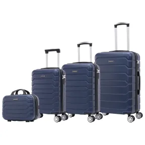 Set de 4 Maletas Trolley Cabina 360° en Varios Colores