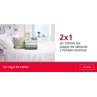 Juegos de sábanas y fundas nórdicas: 2x1 imperdible