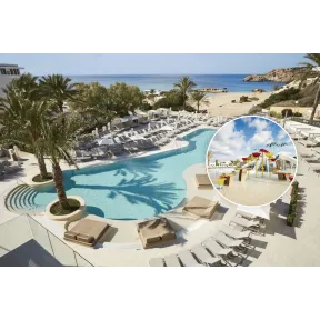 Ibiza: 5 noches en hotel 5★ desde 430 € con ferry y 2 niños gratis