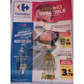 Precio Imbatible Carrefour del 18 al 21 de Septiembre