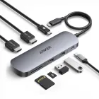 Adaptador Multipuerto USB C 8 en 1 Anker Nano Hub