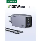Cargador rápido UGREEN Nexode Pro 100W USB-C, 3 puertos