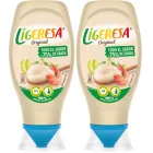 Salsa Original Ligeresa Bocabajo, Pack de 2, 430 ml