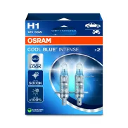 Lámparas halógenas OSRAM COOL BLUE INTENSE H1, 100% brillo
