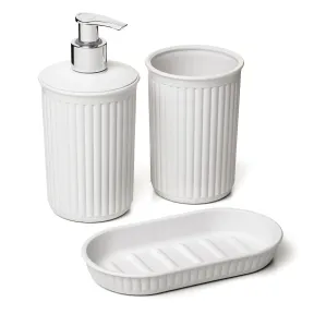 Set de Baño Baobab Sobremesa con Dosificador Libre de BPA
