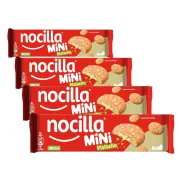 Galletas de Pistacho Nocilla Mini, 8 Unidades, 64 g x 4