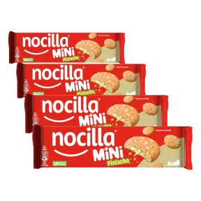 Galletas de Pistacho Nocilla Mini, 8 Unidades, 64 g x 4