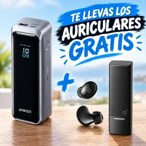 Power Bank Anker 20.100 mAh + Soundcore A30i GRATIS