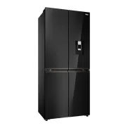 Frigorífico Cube Haier 459L MultiDoor en Cristal Negro