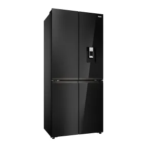 Frigorífico Cube Haier 459L MultiDoor en Cristal Negro