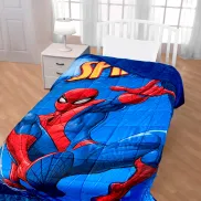 Edredón oficial Spider-Man Disney Marvel invierno 180x260 cm