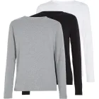 Pack de 3 Camisetas de Manga Larga Tommy Hilfiger
