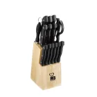 Set de 15 cuchillos y accesorios Renberg Tenesse en madera
