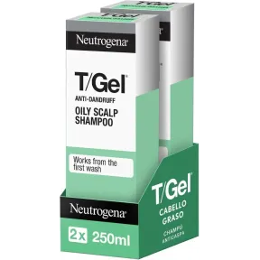 Champú Anticaspa Neutrogena 2x250ml de uso diario
