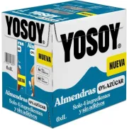 Yosoy Bebida Vegetal de Almendras 1L x 6 Uds 0%