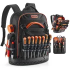 Mochila VEVOR 64 bolsillos, base moldeada 365x195x470