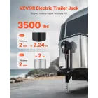 Gato Eléctrico para Remolque 7 Pines - Carga 1588 kg