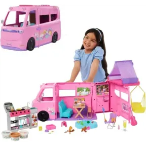 Barbie Dream Camper: Set de Juego Aventura sobre Ruedas
