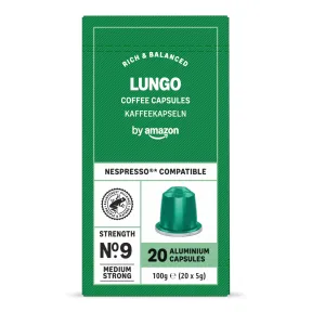 Cápsulas de Café Lungo Compatibles Nespresso - 20 Unidades